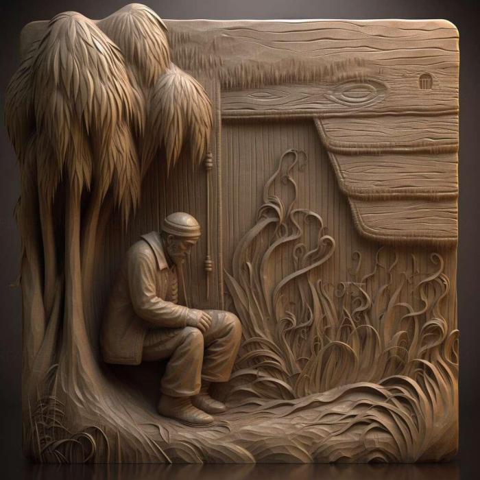 نموذج ثلاثي الأبعاد لآلة CNC 3D Art 